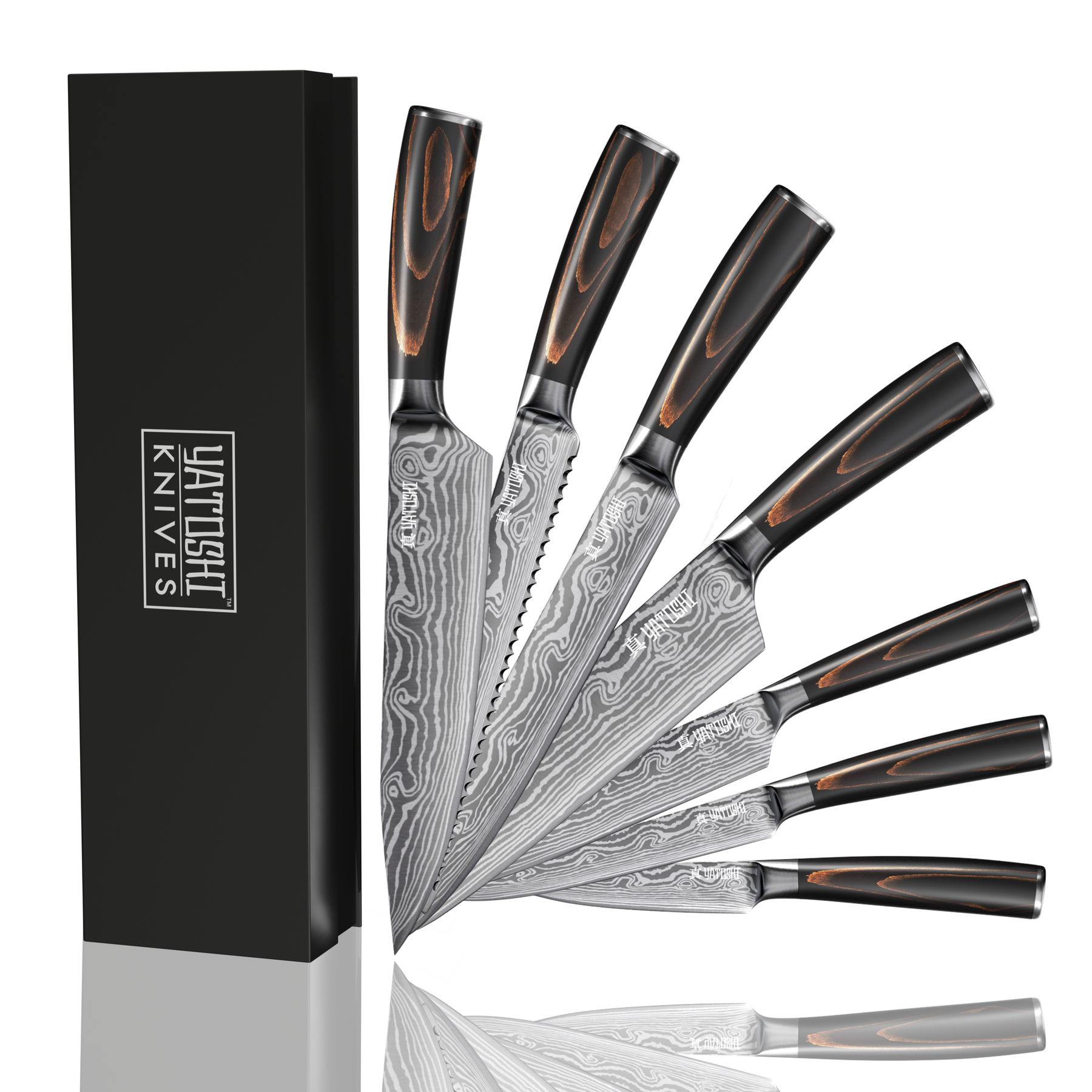 15-Piece Classic Kitchen Knife Block Set