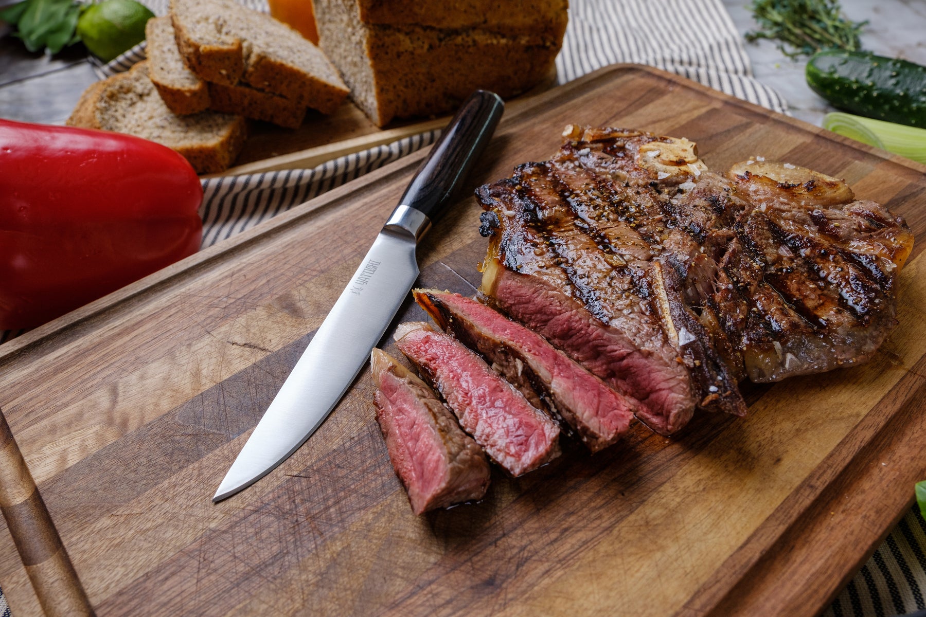 Professional Kitchen Knife Block Set