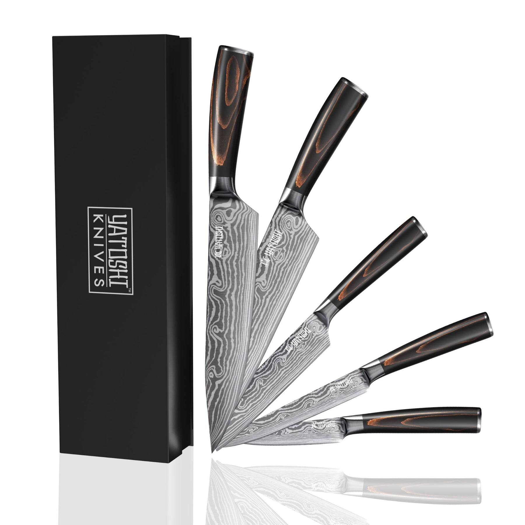 15-Piece Classic Kitchen Knife Block Set