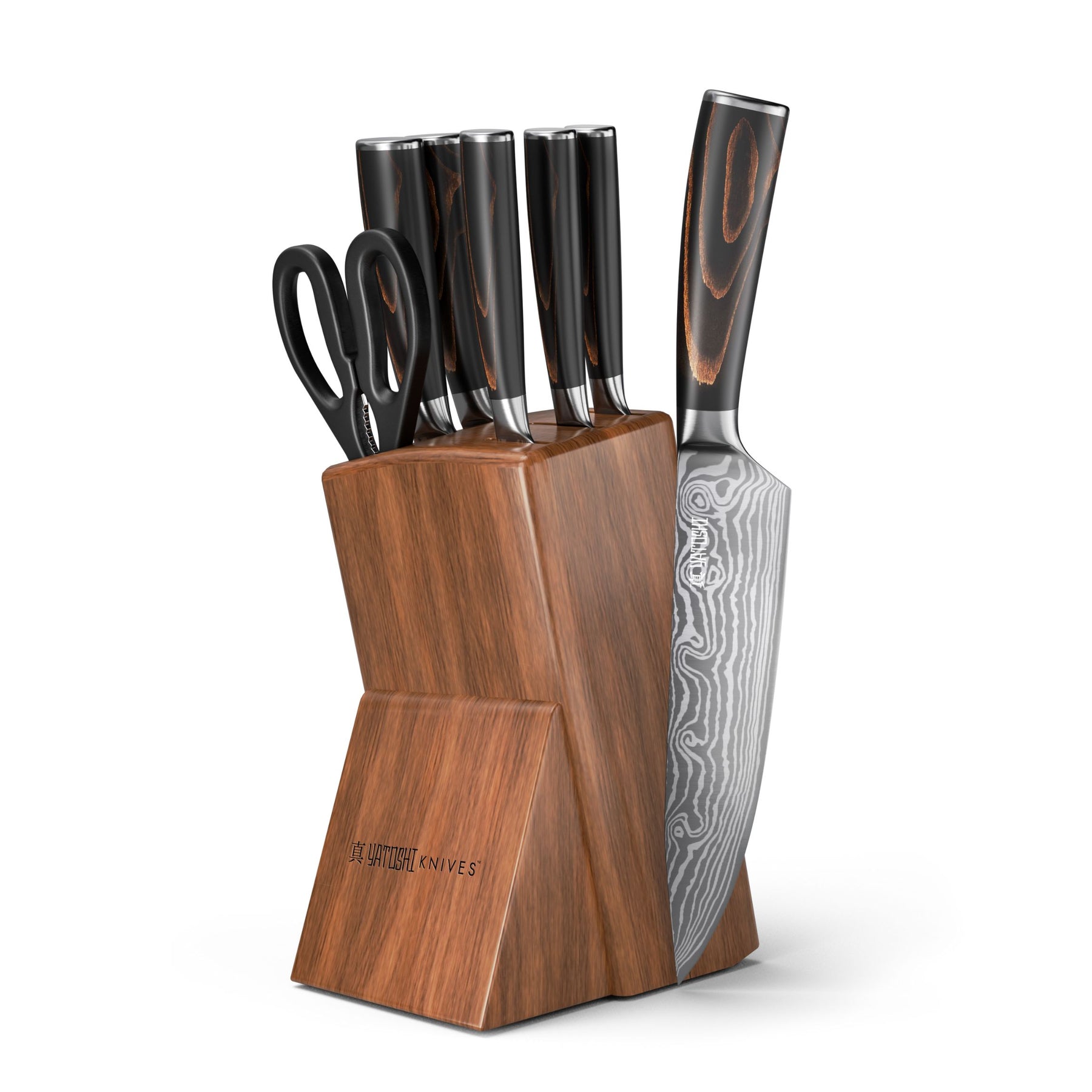 15-Piece Classic Kitchen Knife Block Set
