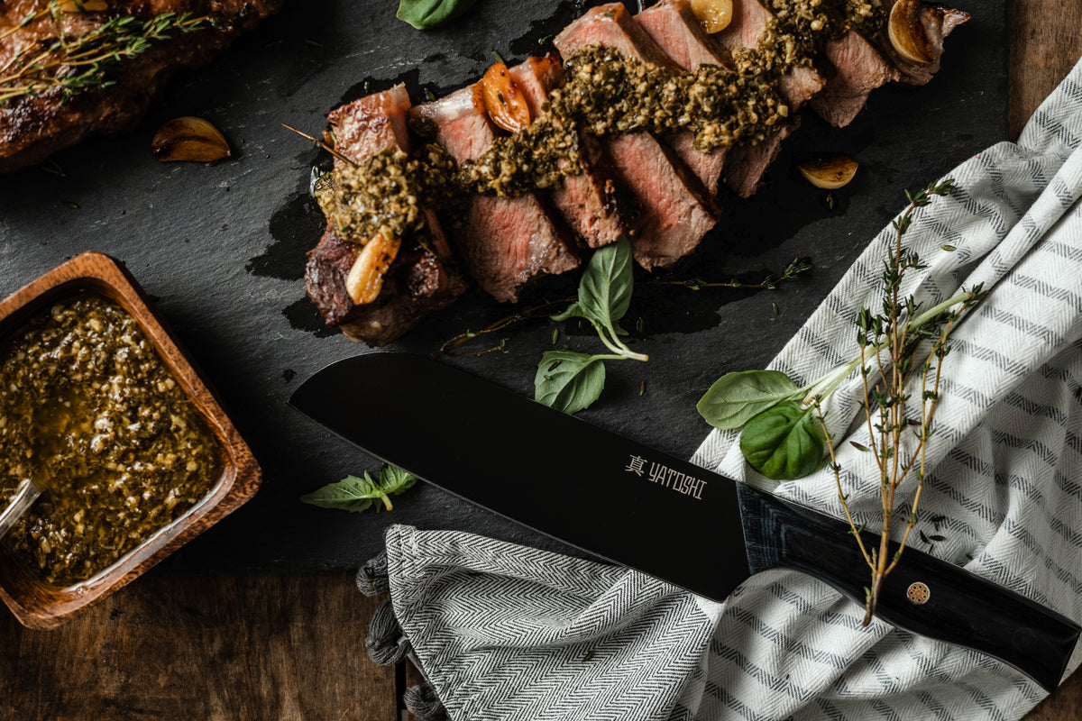 Large & Small Santoku Knives