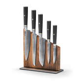 Magnetic Kitchen Knife Block Set - Damascus