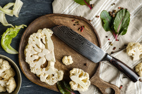 classic large santoku knife