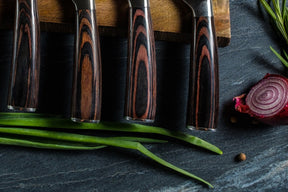 15-PIece Classic Kitchen Knife Block Set - No Laser