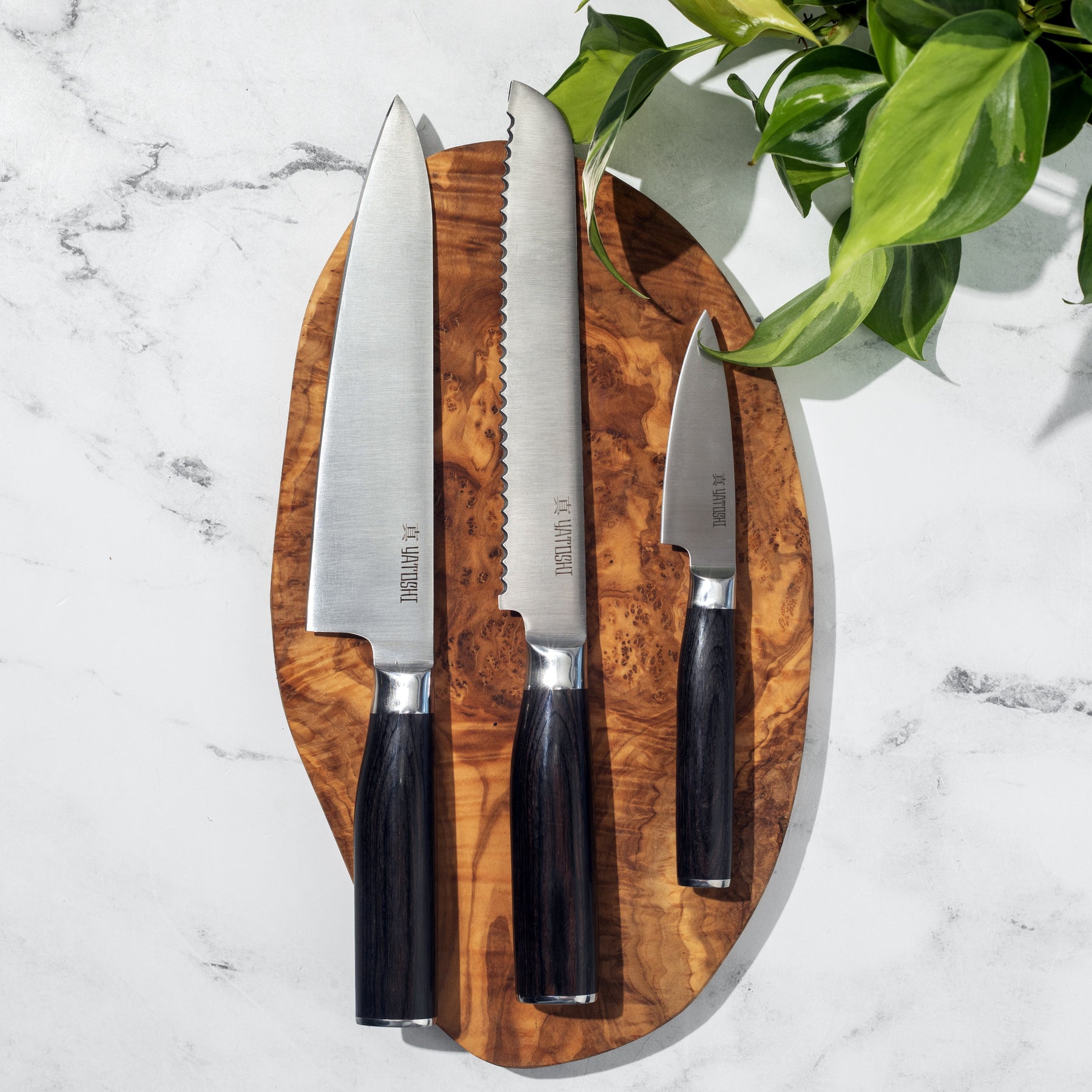 Yatoshi 3-Piece Kitchen Knife Set