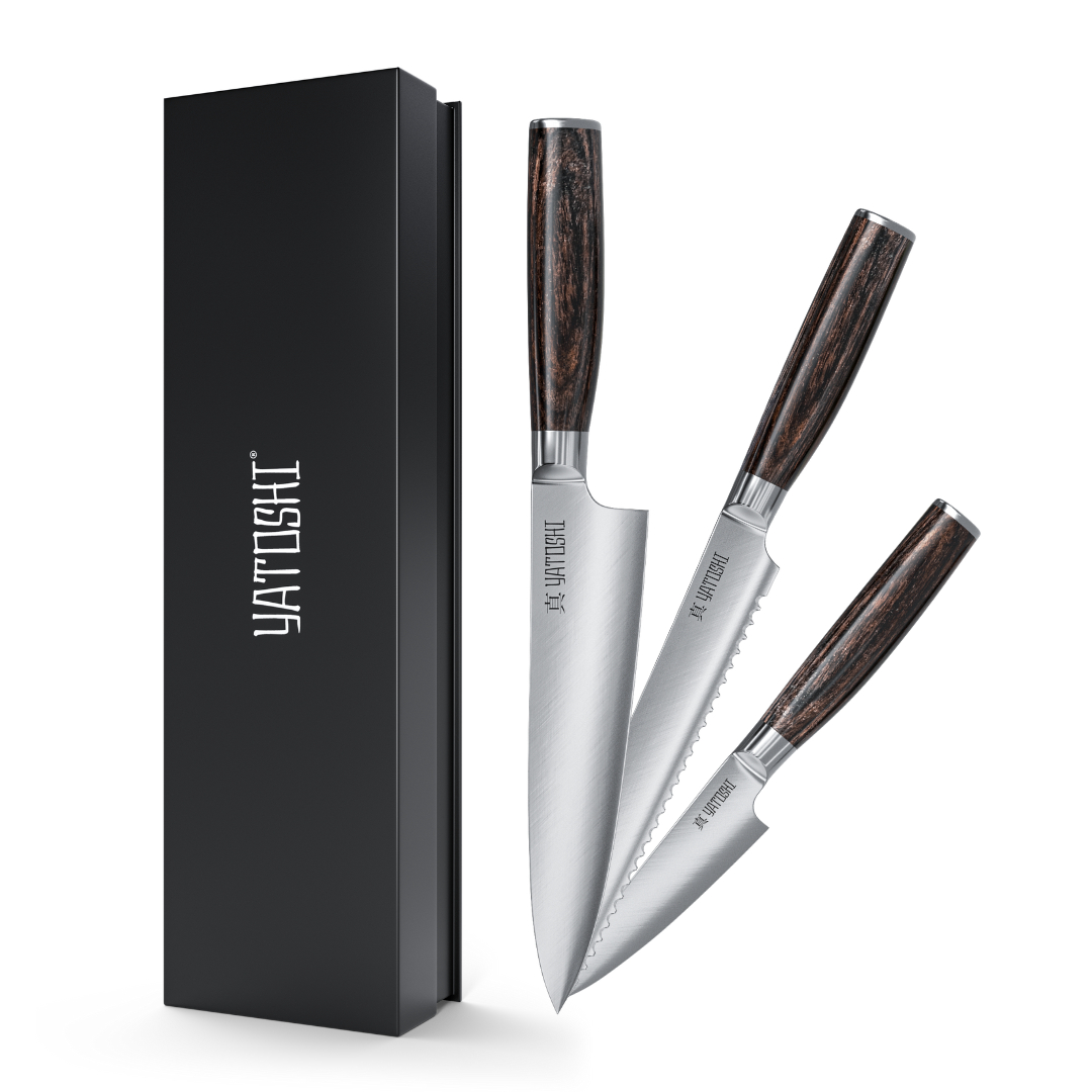 Yatoshi 3-Piece Kitchen Knife Set