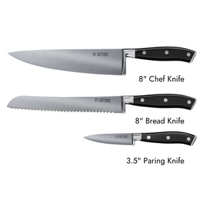 3-Piece Kitchen Knife Set