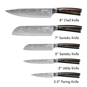 15-Piece Classic Kitchen Knife Block Set