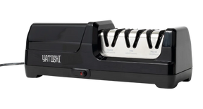 Professional Electric Knife Sharpener 3-Stage with Diamond Abrasives