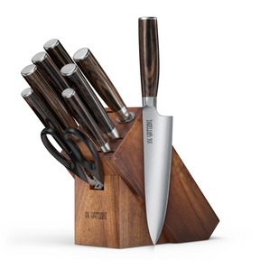 Professional Kitchen Knife Block Set