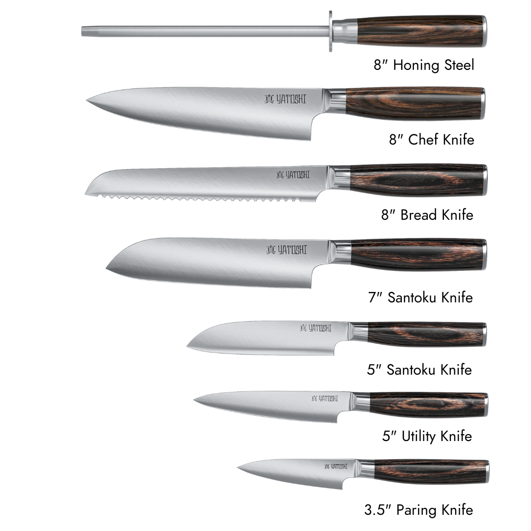 7-Piece Kitchen Knife Set