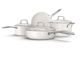 Yatoshi Ceramic Cookware Set (7 Piece) - Non-Stick, PTFE & PFOA Free