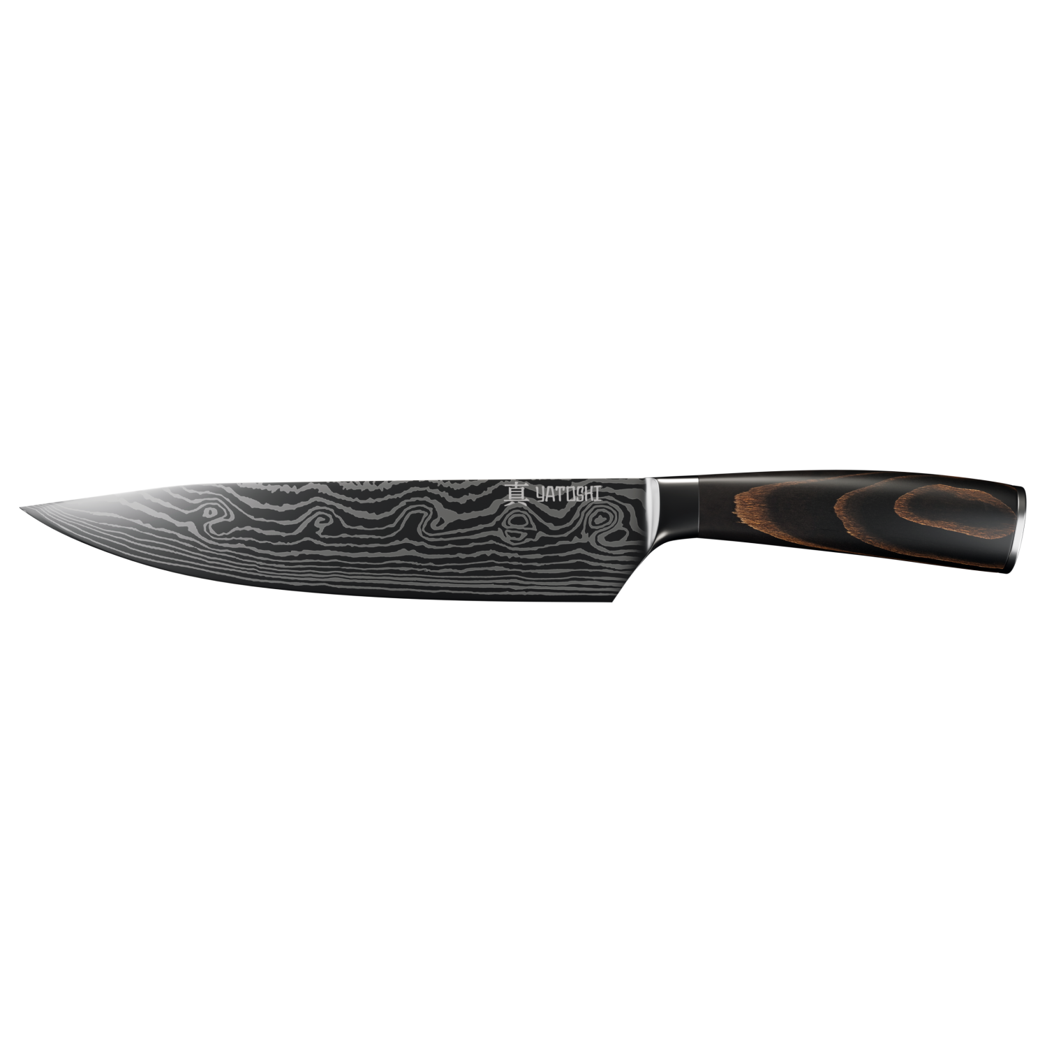 Yatoshi 6 Piece Block Set - Pro Kitchen Knife Set Ultra Sharp High Carbon  Steel with Ergonomic Handle
